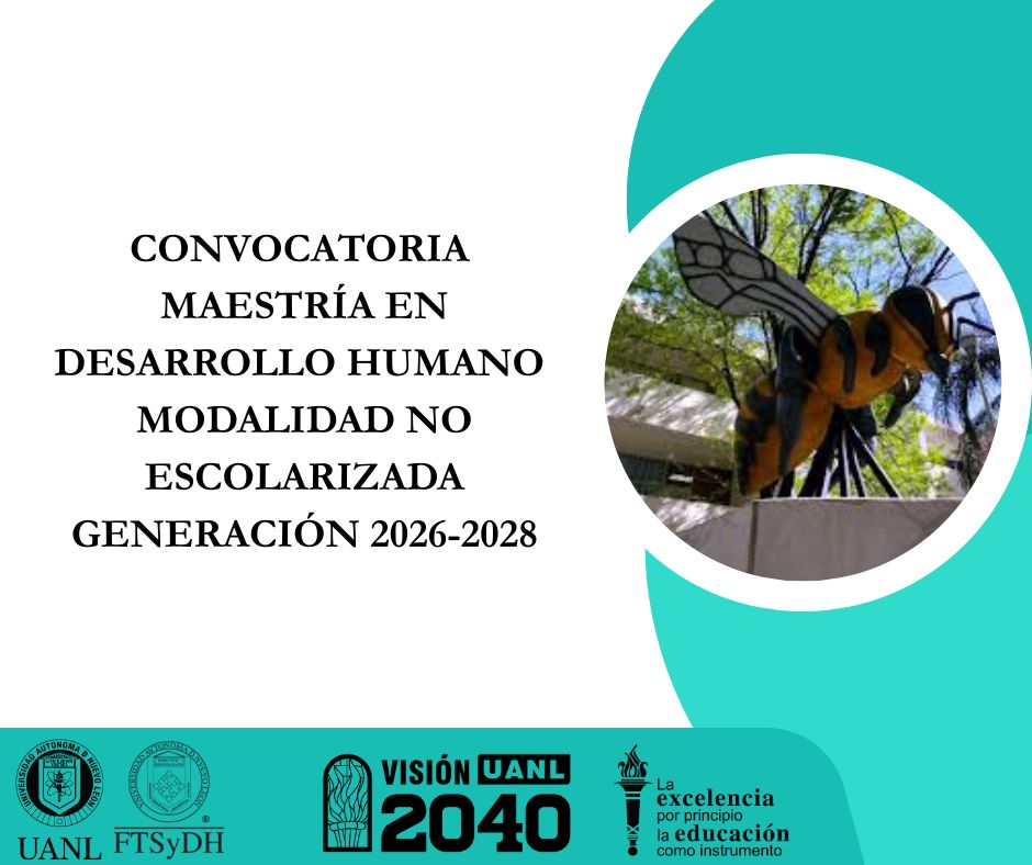 Convocatoria de Ingreso al Programa de Maestría en Desarrollo Humano modalidad no escolarizada.