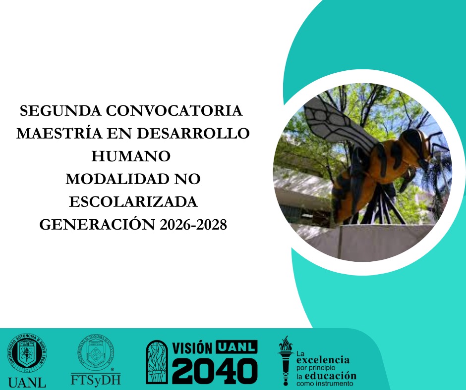 Segunda convocatoria de Ingreso al Programa de Maestría en Desarrollo Humano modalidad no escolarizada.   